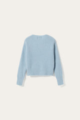 Noella N-Anya Knit Cardigan - Sky Blue