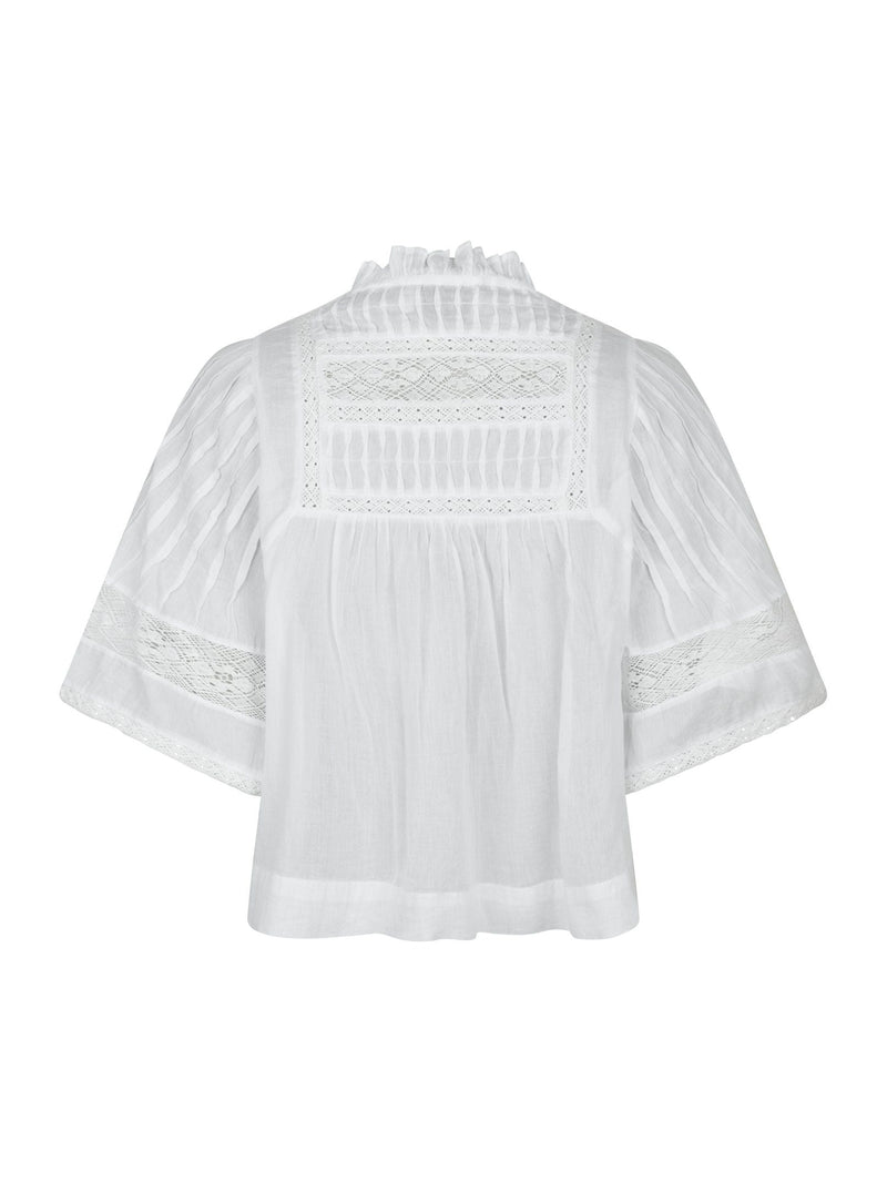 Neo Noir Siama S Voile Blouse - White