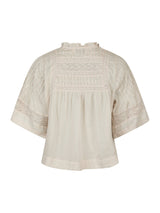 Neo Noir Siama S Voile Blouse - Ivory