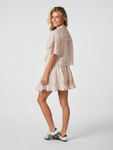 Neo Noir Siama S Voile Blouse - Ivory