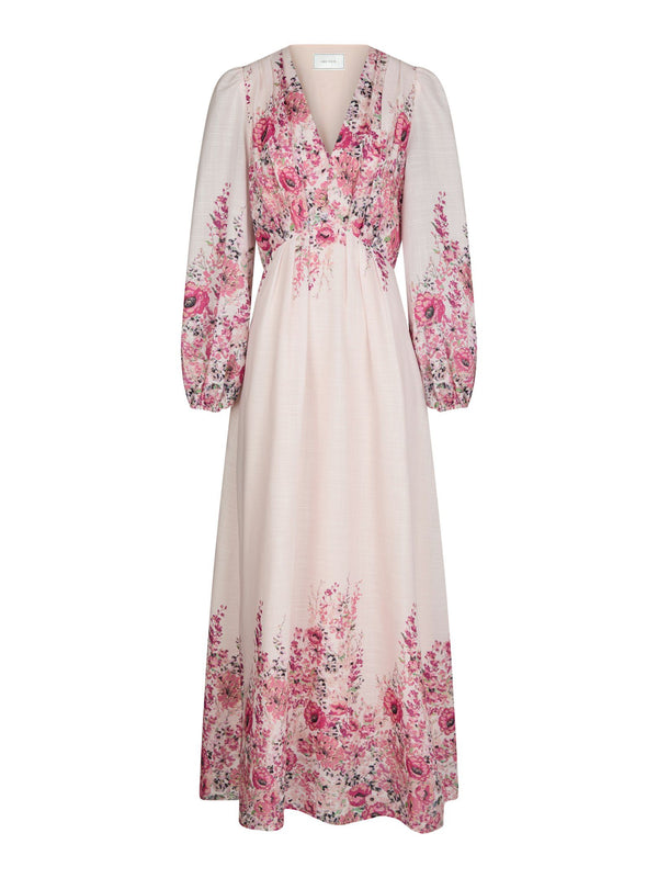 Neo Noir Silfi Flower Print Dress - Rose