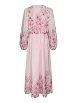 Neo Noir Silfi Flower Pint Dress - Dusty Rose