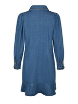 Neo Noir Nikko Denim Dress - Blue