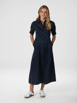 Neo Noir Baia Poplin Dress