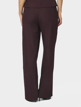 Neo Noir Emmett Structure Pants - Chocolate Plum