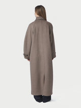 Neo Noir Keaton Wool Coat - Taupe