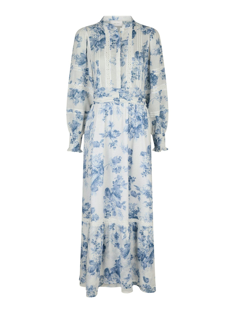 Neo Noir Columbia Flower Flow Dress
