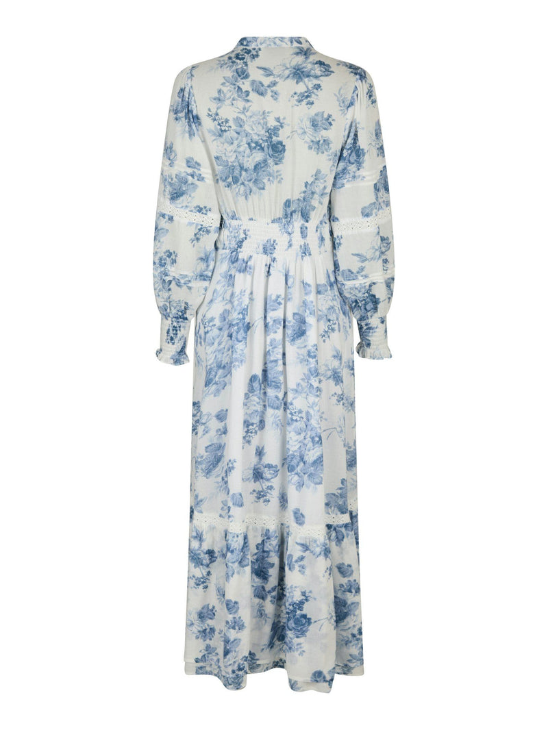 Neo Noir Columbia Flower Flow Dress