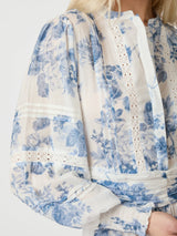 Neo Noir Columbia Flower Flow Dress