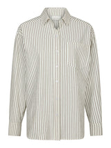 Neo Noir Dalma Crepe Stone Shirt - Brown