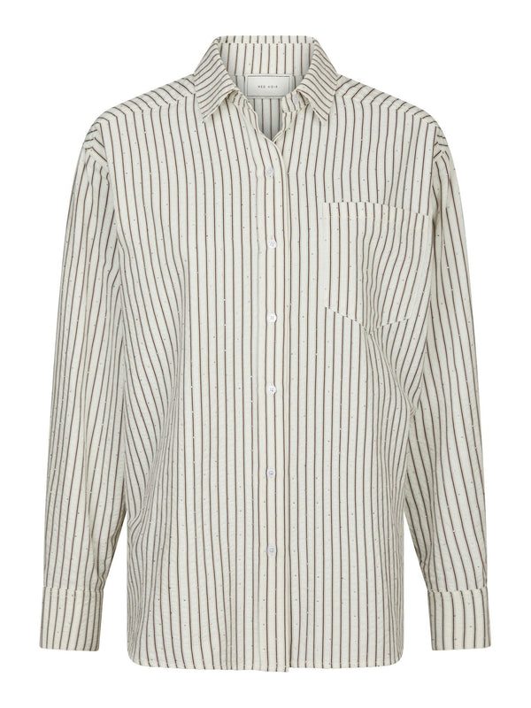 Neo Noir Dalma Crepe Stone Shirt - Brown