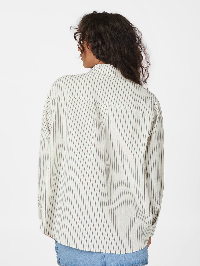 Neo Noir Dalma Crepe Stone Shirt - Brown