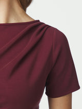 Neo Noir Rasmine Soft Blouse - Wine
