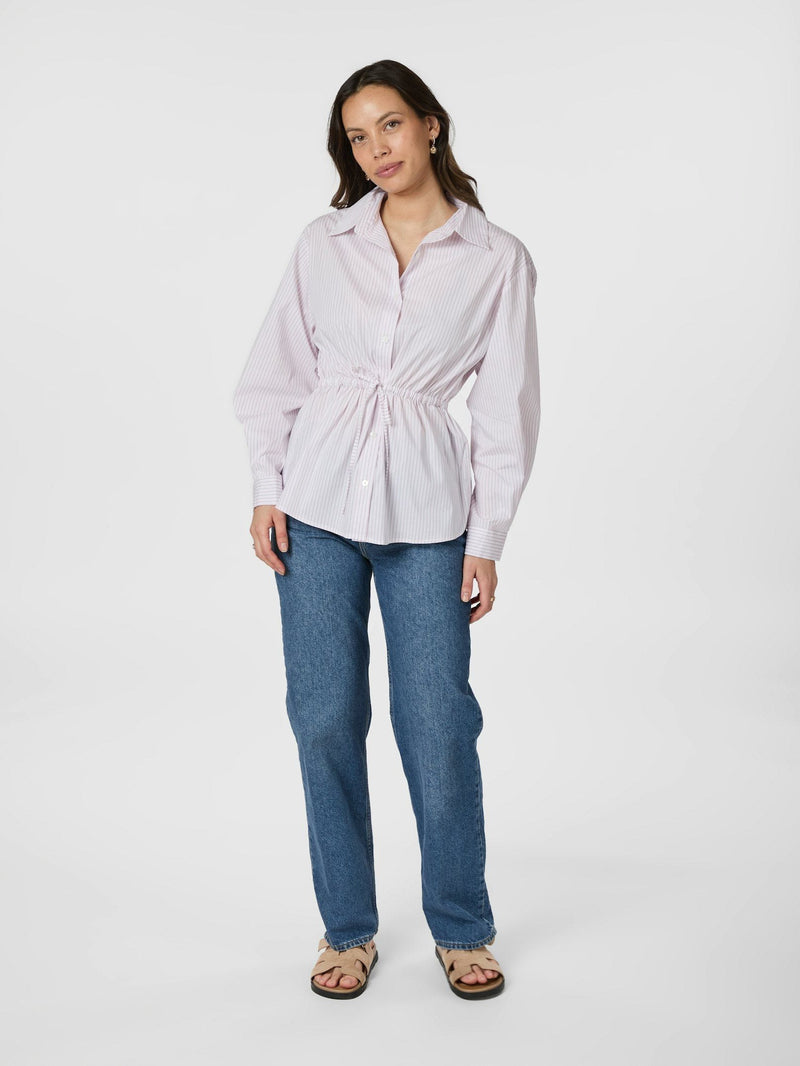 Neo Noir Solei Small Stripe Shirt