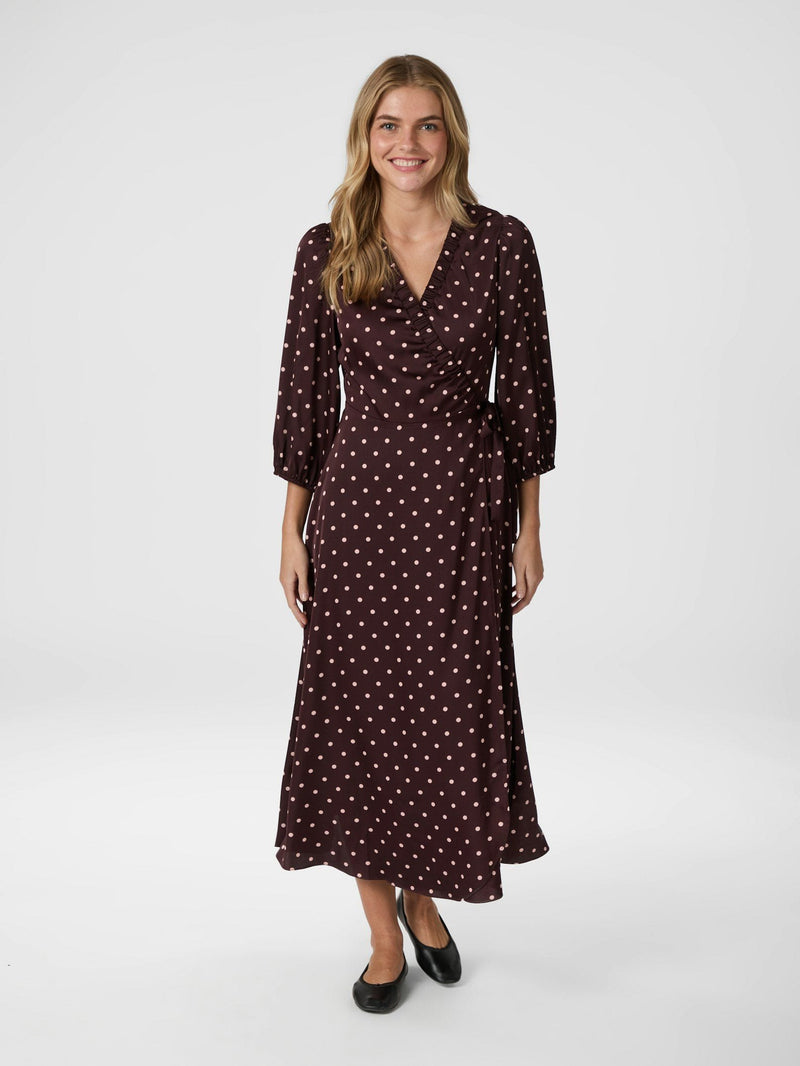 Neo Noir Malinga Dot Dress