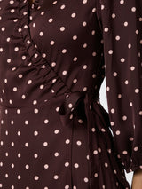 Neo Noir Malinga Dot Dress