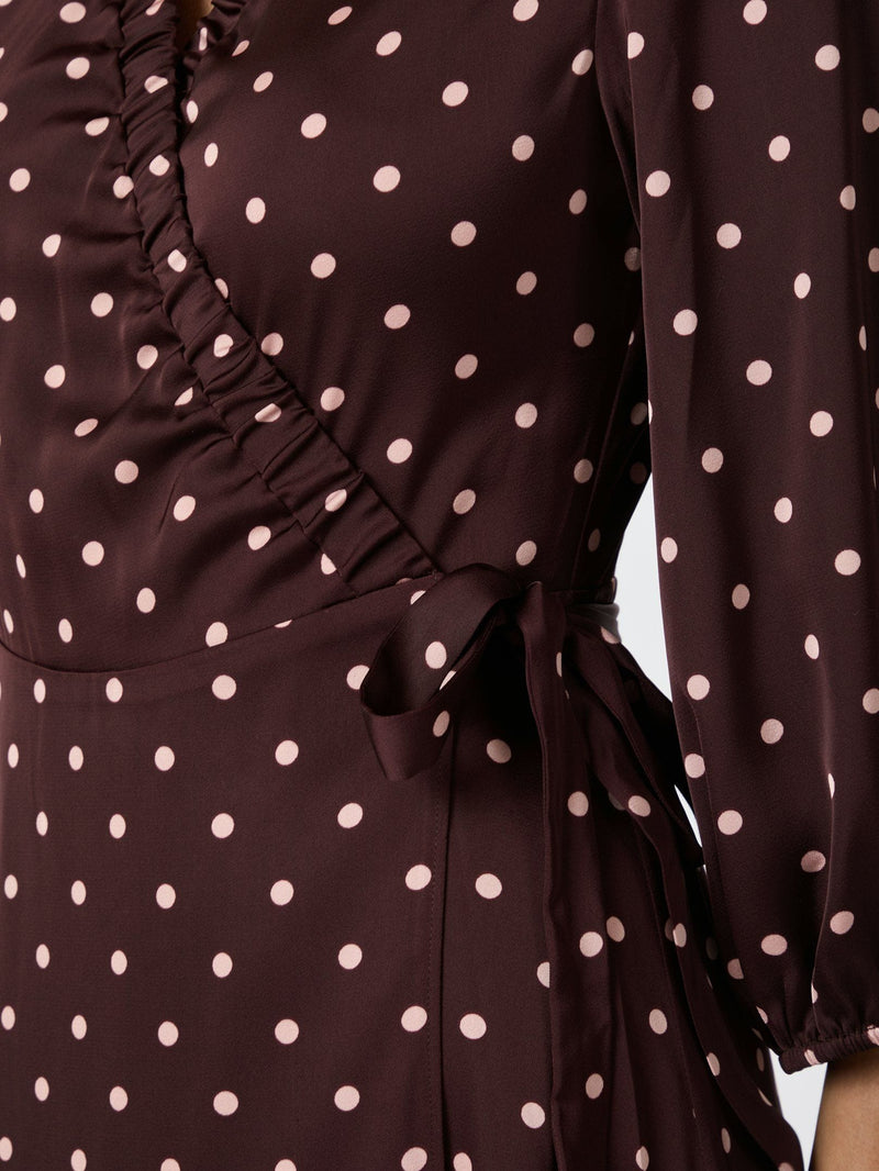 Neo Noir Malinga Dot Dress
