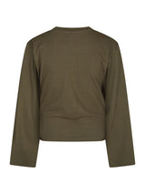 Neo Noir Paska Boxy Long Tee - Army