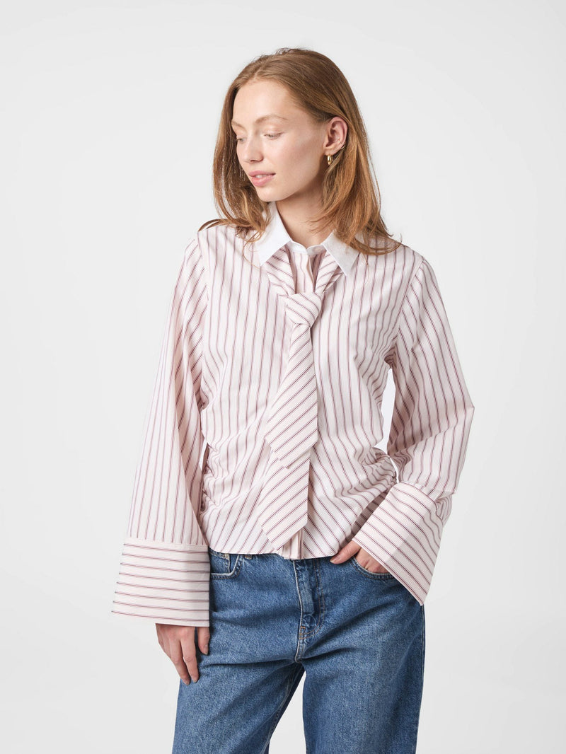 Neo Noir Francesca Stripe Shirt