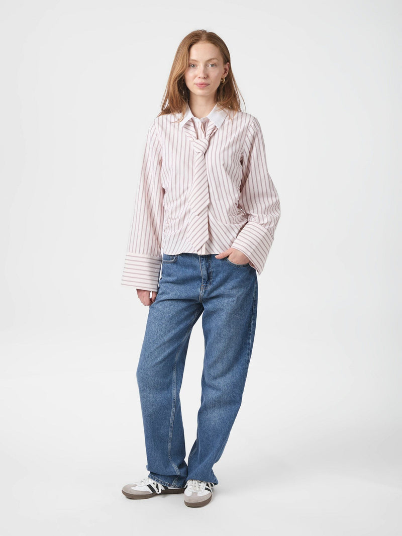 Neo Noir Francesca Stripe Shirt
