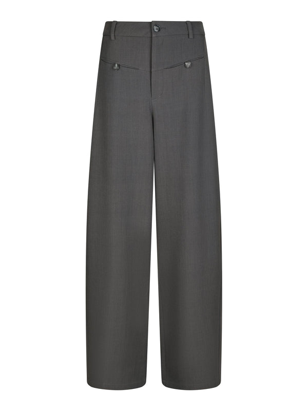 Neo Noir Massie Structure Pants - Dark grey