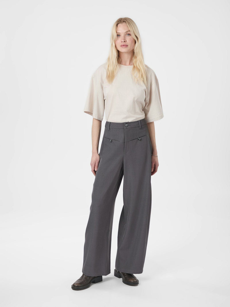 Neo Noir Massie Structure Pants - Dark grey