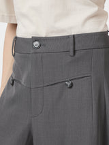 Neo Noir Massie Structure Pants - Dark grey