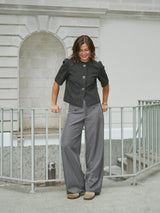 Neo Noir Massie Structure Pants - Dark grey