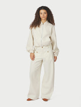 Neo Noir Massie Structure Pants - Off White