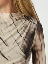 Neo Noir Onessa Faded Mesh Dress