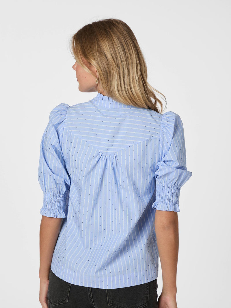 Neo Noir Diana Stripy Stone Blouse