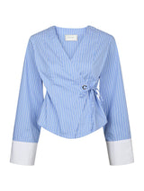 Neo Noir Salvia Stripe Shirt