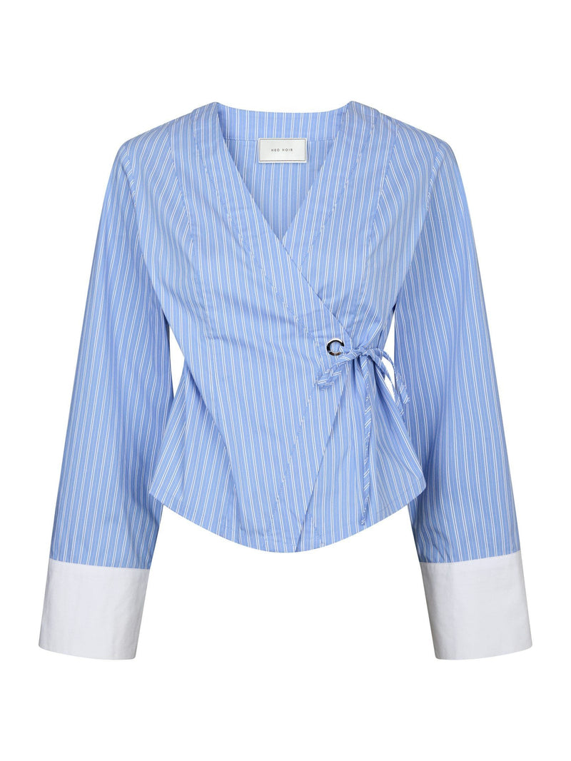 Neo Noir Salvia Stripe Shirt