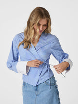Neo Noir Salvia Stripe Shirt