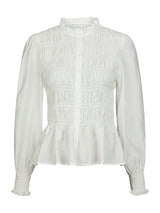 Neo Noir Mocca Smock Blouse