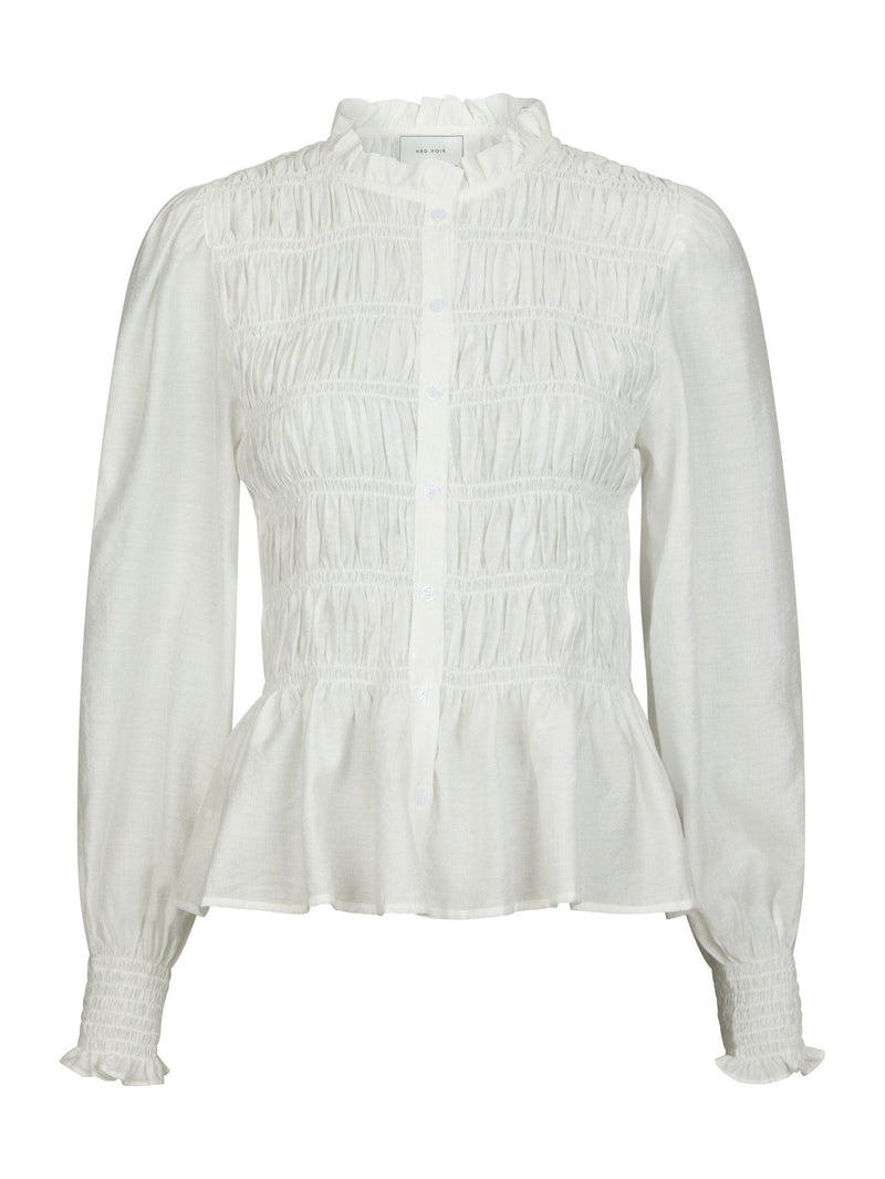 Neo Noir Mocca Smock Blouse