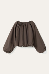 Noella Margie LS Top - Chocolate