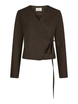 Neo Noir Simmi Blouse - Dark Brown