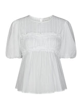 Neo Noir Kiril S Voile Blouse  - White