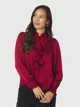 Neo Noir Zamola Blouse - Red