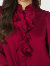 Neo Noir Zamola Blouse - Red