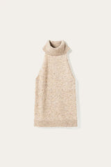 Noella N-Lajoianna Knit Top - Oatmeal Melange