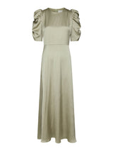 Neo Noir Benuti solid Dress - Light Green