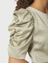 Neo Noir Benuti solid Dress - Light Green