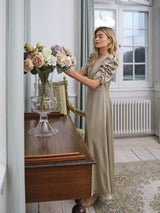 Neo Noir Benuti solid Dress - Light Green