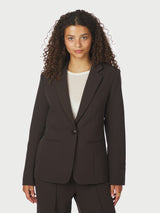Neo Noir Francine Suit Blazer - Dark brown