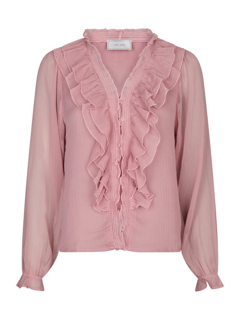 Neo Noir Ivey Blouse - Rose
