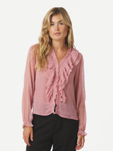 Neo Noir Ivey Blouse - Rose