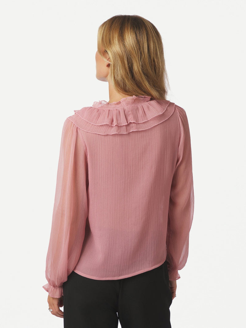 Neo Noir Ivey Blouse - Rose