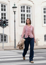 Neo Noir Ivey Blouse - Rose